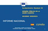 Eurobarómetro Standard 94 OPINIÓN PÚBLICA EN LA UNIÓN ...