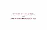CÓDIGO DE CONDUCTA DE AGUAS DE BENAHAVÍS, S.A.