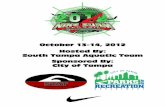 October 13-14, 2012 Hosted By: South Tampa Aquatic Team ...