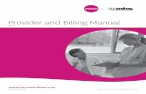 Provider and Billing Manual - MHS Indiana
