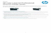 CP5225 Printer series HP Color LaserJet Professional