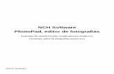 NCH Software PhotoPad, editor de fotografías