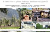 El empleo rural no agrícola: tendencias, interpretaciones ...