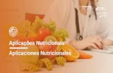 Aplicações Nutricionais Aplicaciones Nutricionales