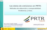 Los datos de emisiones en PRTR