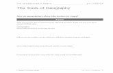 The ools f eography - Weebly
