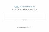 H3C1C-HQ Voxicon VXD-P49UWHD-中性英文 说明书