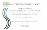 UNIVERSIDAD NACIONAL AGRARIA FACULTAD DE DESARROLLO …