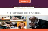 Guía de inicio rápido incluyen: MINISTERIO DE ORACIÓN