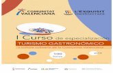 I Curso de especialización TURISMO GASTRONÓMICO