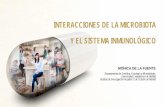 INTERACCIONES DE LA MICROBIOTA Y EL SISTEMA INMUNOLÓGICO
