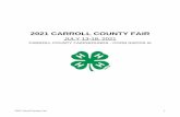 2021 CARROLL COUNTY FAIR - extension.iastate.edu