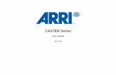 ARRI Caster User Manual