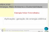 PEA 3100 Energia, Meio Ambiente e Sustentabilidade