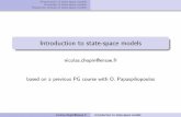 Introduction to state-space models - Warwick