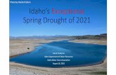 Idaho’s Exceptional Spring Drought of 2021