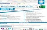 INFORMÁTICA Curso de especialización en Microsoft Excel 2019