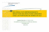 DES RÉSULTATS IMPRÉSIONNANTS: RÉDUCTION DES INFECTIONS ...