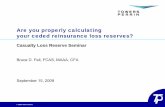 Are you properly calculating your ceded insurance loss ...
