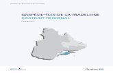 GASPÉSIE ÎLES-DE-LA-MADELEINE PORTRAIT RÉGIONAL
