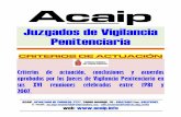 Juzgados de Vigilancia Penitenciaria - Portal web de ACAIP