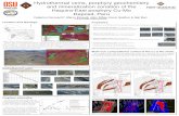 Hydrothermal veins, porphyry geochemistry and ...