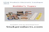 Builder's Tapes 2012 - STUK Products