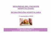 SEGURIDAD DEL PACIENTE HOSPITALIZADO: DESNUTRICIÓN ...