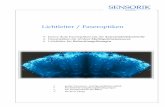 Lichtleiter / Faseroptiken - Sensorik Austria