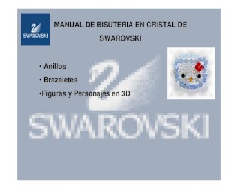 Manual de Bisuteria en Cristal de Swarovski - [PDF Document]