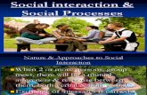 Social Interaction and Social Processes