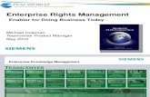 Enterprise Rights Management as Enabler for Doing Business Today
