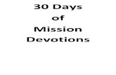 30 Days of Mission Devotionals