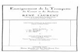 TROMPETE - Laurent, Rene.enseignement de La Trompette