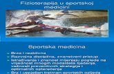 Fiziotetapija u Sportskoj Medicini