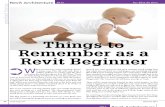 Beginners Tips for Revit