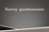 Survey Questionner