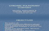 Chronic Pulmonary Diseases