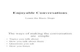 Enjoyable ConversationsLec3