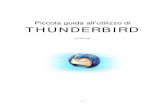 Piccola Guida Thunderbird