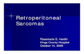 Retroperitoneal Sarcomas2