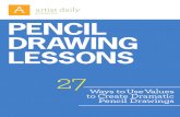 Pencil Drawing Lessons