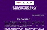 Colesterol y Dislipidemias
