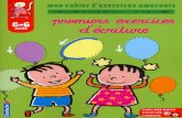 [Education] Enfant - Activite - Cahier D'Exercices - Premiers Exercices D'Ecriture - Maternelle Grande Section (5-6 Ans)