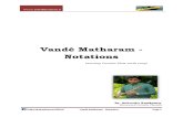 Vande Math Aram Notes