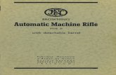(1957) Browning Automatic Machine Rifle Type D with Detachable Barrel