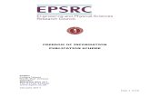 EPSRC Freedom of Information Scheme
