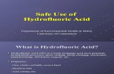 Introduction to Hydrofluoric Acid