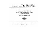 TM 31-200-1 Unconventional Warfare Devices and Techniques - References