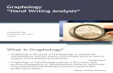 Lec 13 a Graphology